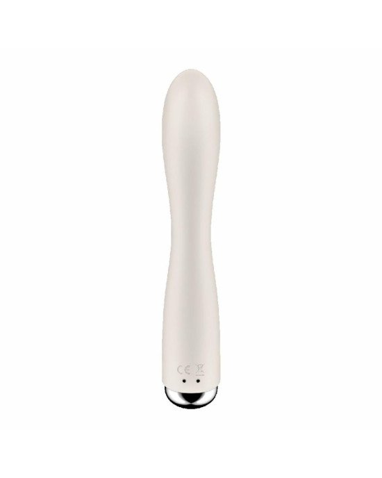 Вібратор-кролик Satisfyer Spinning Rabbit 1 Beige Вібратор-кролик Satisfyer Spinning Rabbit 1 Beige