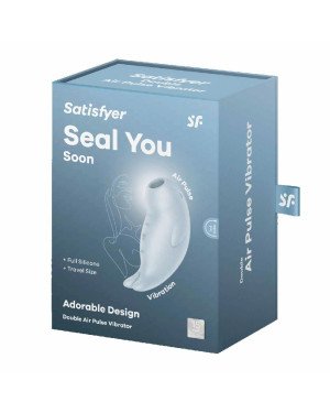Вакуумний кліторальний стимулятор із вібрацією Satisfyer Seal You Soon