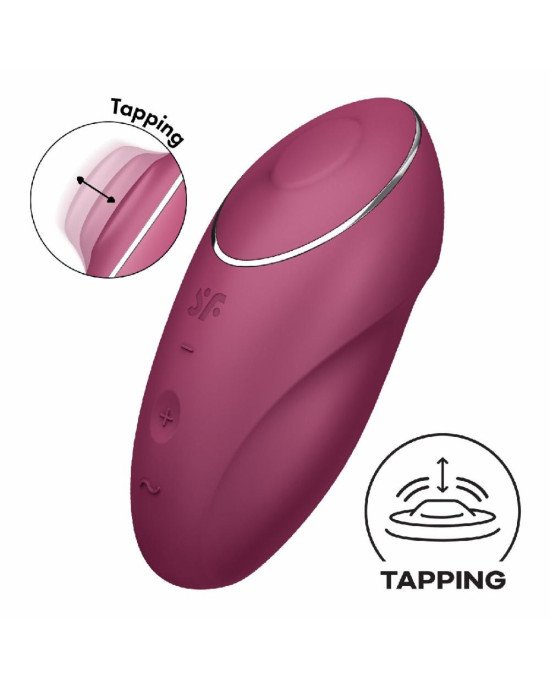 Вібратор Satisfyer Tap & Climax 1 Red Вібратор Satisfyer Tap & Climax 1 Red