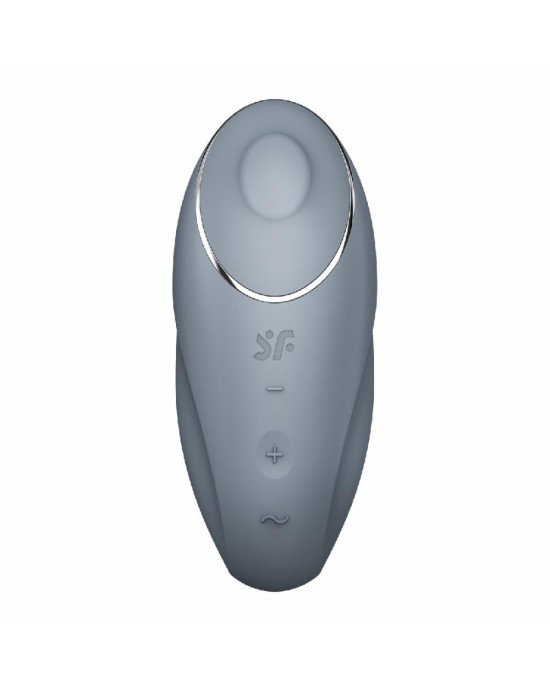 Вібратор Satisfyer Tap & Climax 1 Bluegrey Вібратор Satisfyer Tap & Climax 1 Bluegrey