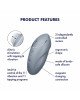 Вібратор Satisfyer Tap & Climax 1 Bluegrey Вібратор Satisfyer Tap & Climax 1 Bluegrey