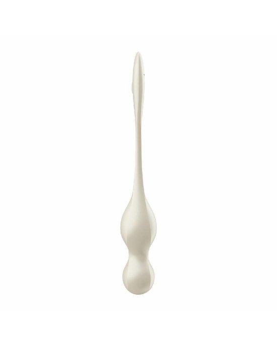 Вагінальні кульки з вібрацією Satisfyer Love Birds 1 Connect App White