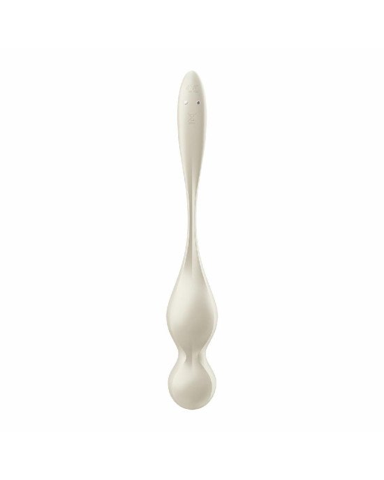 Вагінальні кульки з вібрацією Satisfyer Love Birds 1 Connect App White