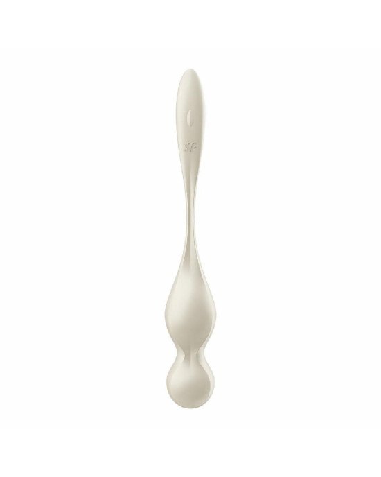 Вагінальні кульки з вібрацією Satisfyer Love Birds 1 Connect App White