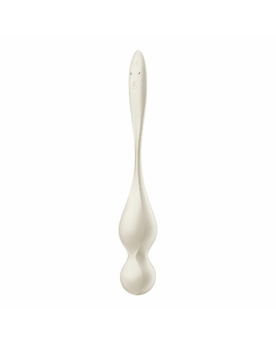 Вагінальні кульки з вібрацією Satisfyer Love Birds 1 Connect App White