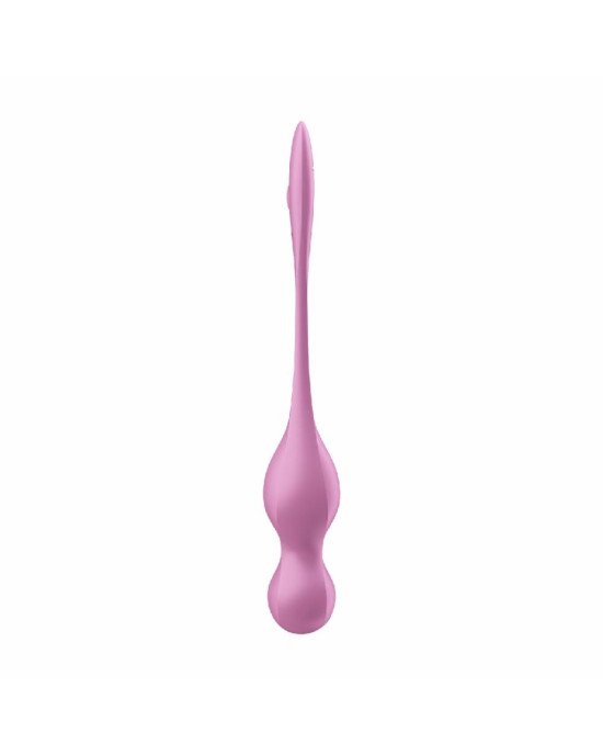 Вагінальні кульки з вібрацією Satisfyer Love Birds 1 Connect App Pink