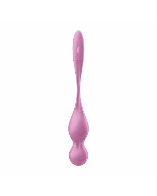 Вагінальні кульки з вібрацією Satisfyer Love Birds 1 Connect App Pink