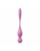 Вагінальні кульки з вібрацією Satisfyer Love Birds 1 Connect App Pink
