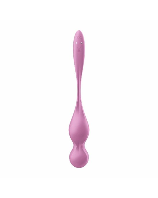 Вагінальні кульки з вібрацією Satisfyer Love Birds 1 Connect App Pink