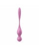 Вагінальні кульки з вібрацією Satisfyer Love Birds 1 Connect App Pink