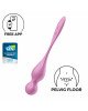 Вагінальні кульки з вібрацією Satisfyer Love Birds 1 Connect App Pink