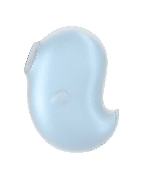 Вакуумний кліторальний стимулятор із вібрацією Satisfyer Cutie Ghost Blue Вакуумний кліторальний стимулятор із вібрацією Satisfyer Cutie Ghost Blue