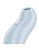 Вакуумний кліторальний стимулятор із вібрацією Satisfyer Pocket Pro 1 Blue Вакуумний кліторальний стимулятор із вібрацією Satisfyer Pocket Pro 1 Blue