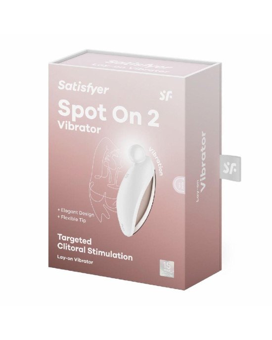 Вібратор Satisfyer Spot On 2 White Вібратор Satisfyer Spot On 2 White