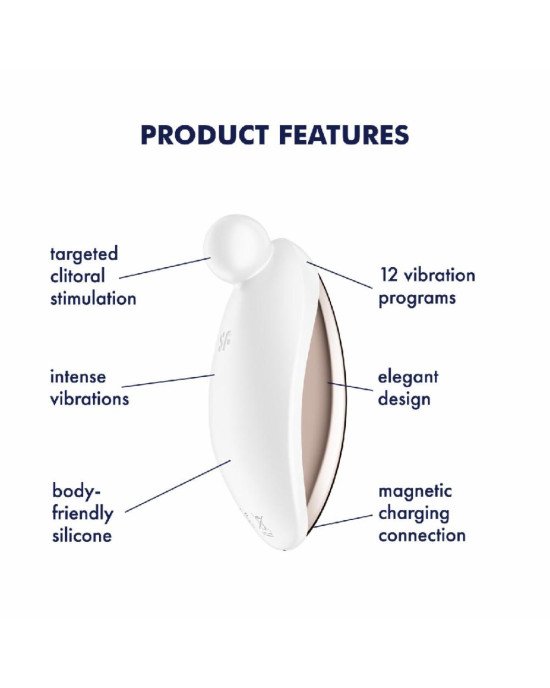 Вібратор Satisfyer Spot On 2 White Вібратор Satisfyer Spot On 2 White