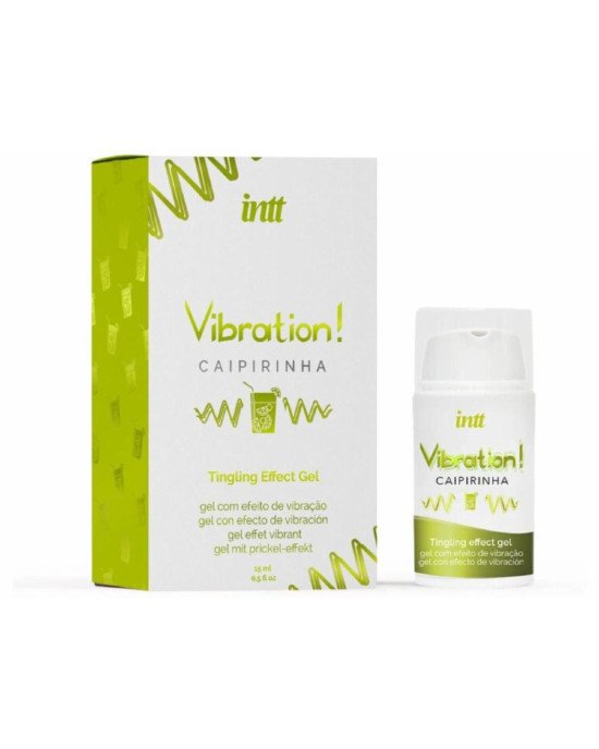 Рідкий вібратор Intt Vibration Caipirinha (15 мл), густий гель, дуже смачний, діє до 30 хвилин Рідкий вібратор Intt Vibration Caipirinha (15 мл), густий гель, дуже смачний, діє до 30 хвилин
