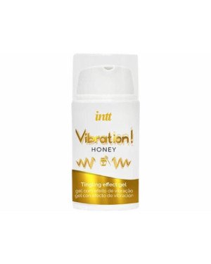Рідкий вібратор Intt Vibration Honey (15 мл), густий гель, дуже смачний, діє до 30 хвилин Рідкий вібратор Intt Vibration Honey (15 мл), густий гель, дуже смачний, діє до 30 хвилин