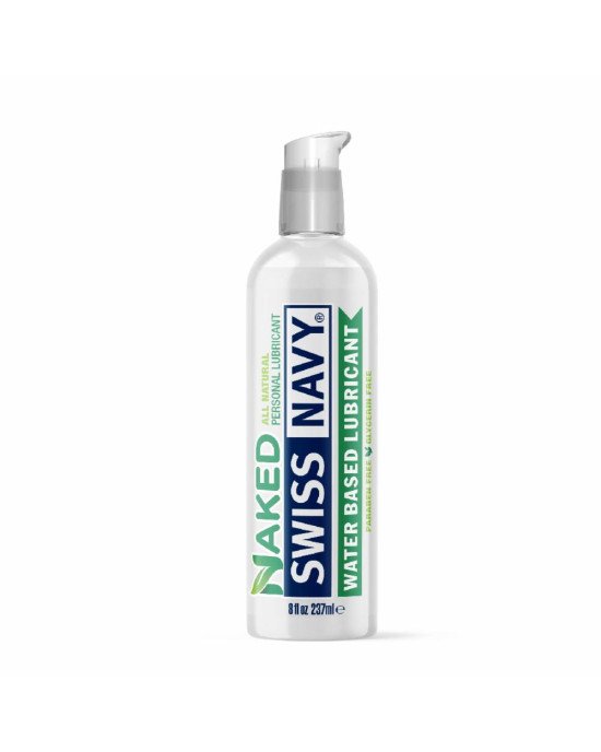 Лубрикант на водній основі Swiss Navy NAKED All Natural 237 мл, для чутливої шкіри Лубрикант на водній основі Swiss Navy NAKED All Natural 237 мл, для чутливої шкіри