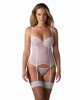 Корсет Obsessive Alissium corset & thong M/L Корсет Obsessive Alissium corset & thong M/L