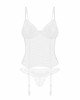 Корсет Obsessive Alissium corset & thong XL/2XL Корсет Obsessive Alissium corset & thong XL/2XL