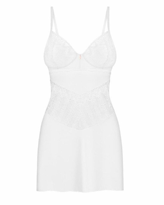 Пеньюар Obsessive Alissium chemise & thong XL/2XL