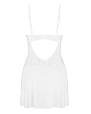 Пеньюар Obsessive Alissium chemise & thong XL/2XL