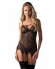 Корсет Obsessive Novenes corset & thong XS/S Корсет Obsessive Novenes corset & thong XS/S