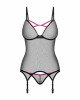 Корсет Obsessive Novenes corset & thong M/L