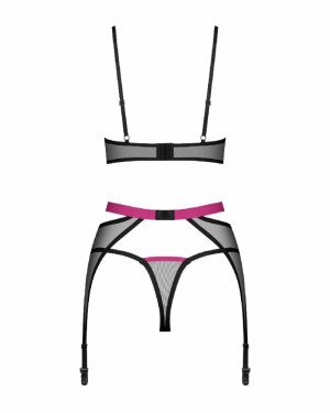 Комплект Obsessive Novenes 3-pcs set M/L Комплект Obsessive Novenes 3-pcs set M/L