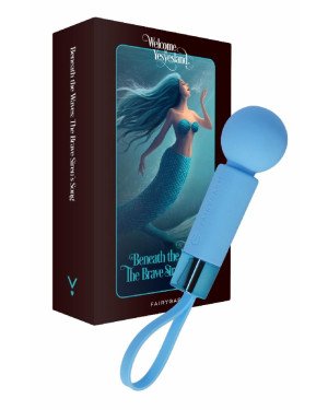 Вібромасажер FairyGasm Pearlstasy blue