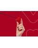 Мінівібратор FairyGasm PleasureStone red