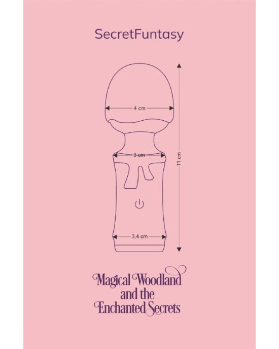 Вібромасажер FairyGasm SecretFuntasy violet Вібромасажер FairyGasm SecretFuntasy violet