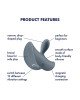 Анальна вібропробка Satisfyer Booty Absolute Beginners 2 Анальна вібропробка Satisfyer Booty Absolute Beginners 2