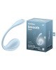 Віброяйце Satisfyer Smooth Petal Connect App Light Blue Віброяйце Satisfyer Smooth Petal Connect App Light Blue
