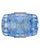 Мастурбатор Fleshlight Quickshot Turbo Blue Ice, компактний, чудово для пар і мінету