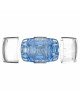 Мастурбатор Fleshlight Quickshot Turbo Blue Ice, компактний, чудово для пар і мінету