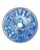 Мастурбатор Fleshlight Quickshot Turbo Blue Ice, компактний, чудово для пар і мінету