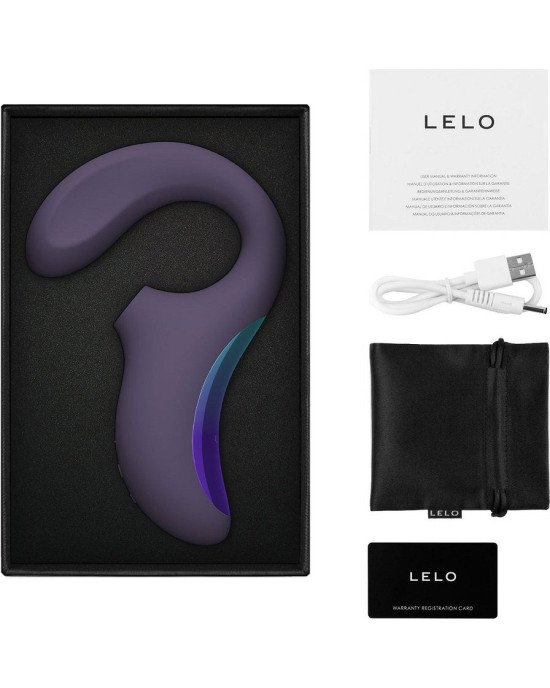 Кліторально-вагінальний звуковий стимулятор LELO Enigma WAVE Cyber Purple