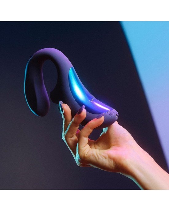 Кліторально-вагінальний звуковий стимулятор LELO Enigma WAVE Cyber Purple