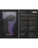 Кліторально-вагінальний звуковий стимулятор LELO Enigma WAVE Cyber Purple