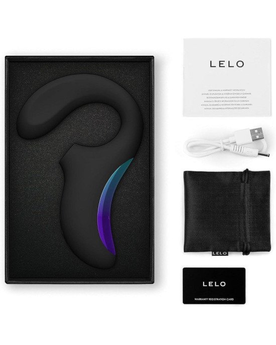 Кліторально-вагінальний звуковий стимулятор LELO Enigma WAVE Black Кліторально-вагінальний звуковий стимулятор LELO Enigma WAVE Black