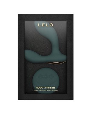 Масажер простати LELO Hugo 2 Remote Green