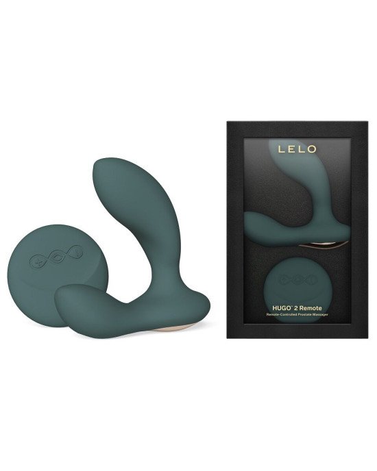 Масажер простати LELO Hugo 2 Remote Green Масажер простати LELO Hugo 2 Remote Green