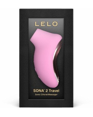 Звуковий стимулятор клітора LELO SONA 2 Travel Pink