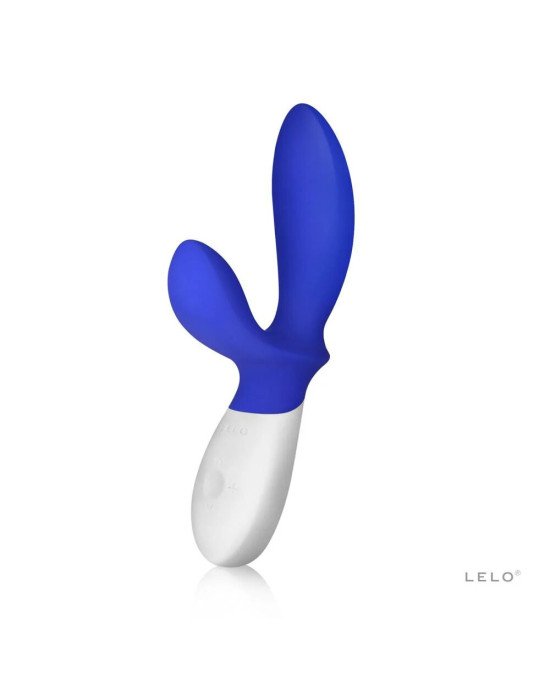 Масажер простати LELO Loki Wave Federal Blue, 2 мотори, манливий рух + стимуляція промежини Масажер простати LELO Loki Wave Federal Blue, 2 мотори, манливий рух + стимуляція промежини