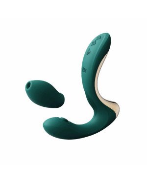 Вібратор Zalo – Talis G-Spot PulseWave Vibrator Turquoise Green