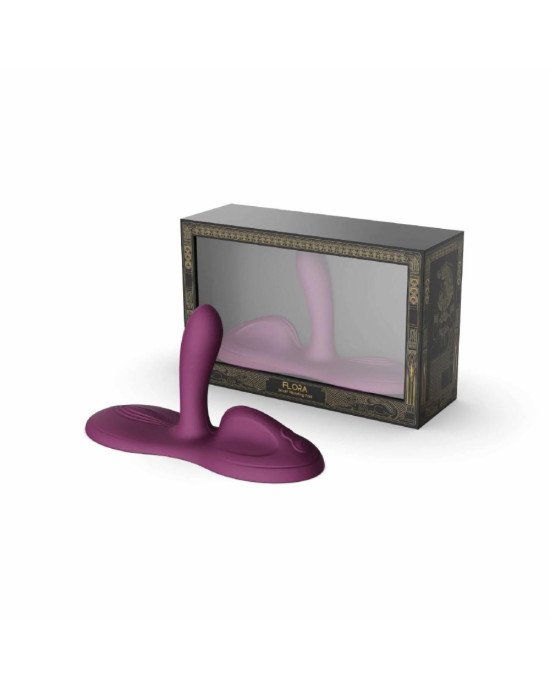 Вібратор Zalo – Flora Velvet Purple Вібратор Zalo – Flora Velvet Purple