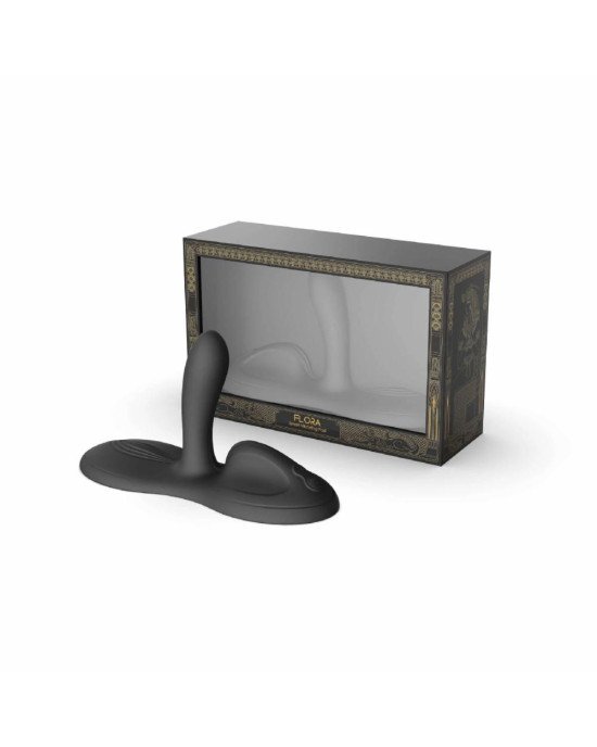 Вібратор Zalo – Flora Obsidian Black Вібратор Zalo – Flora Obsidian Black