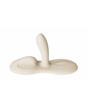 Вібратор Zalo – Flora Ivory White