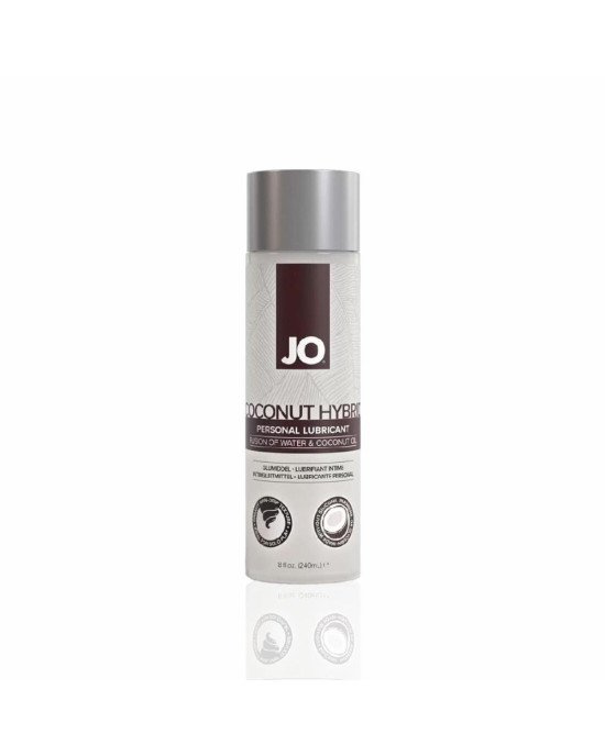 Змазка-крем з кокосовою олією JO Coconut Hybrid ORIGINAL (240 мл) біла Змазка-крем з кокосовою олією JO Coconut Hybrid ORIGINAL (240 мл) біла
